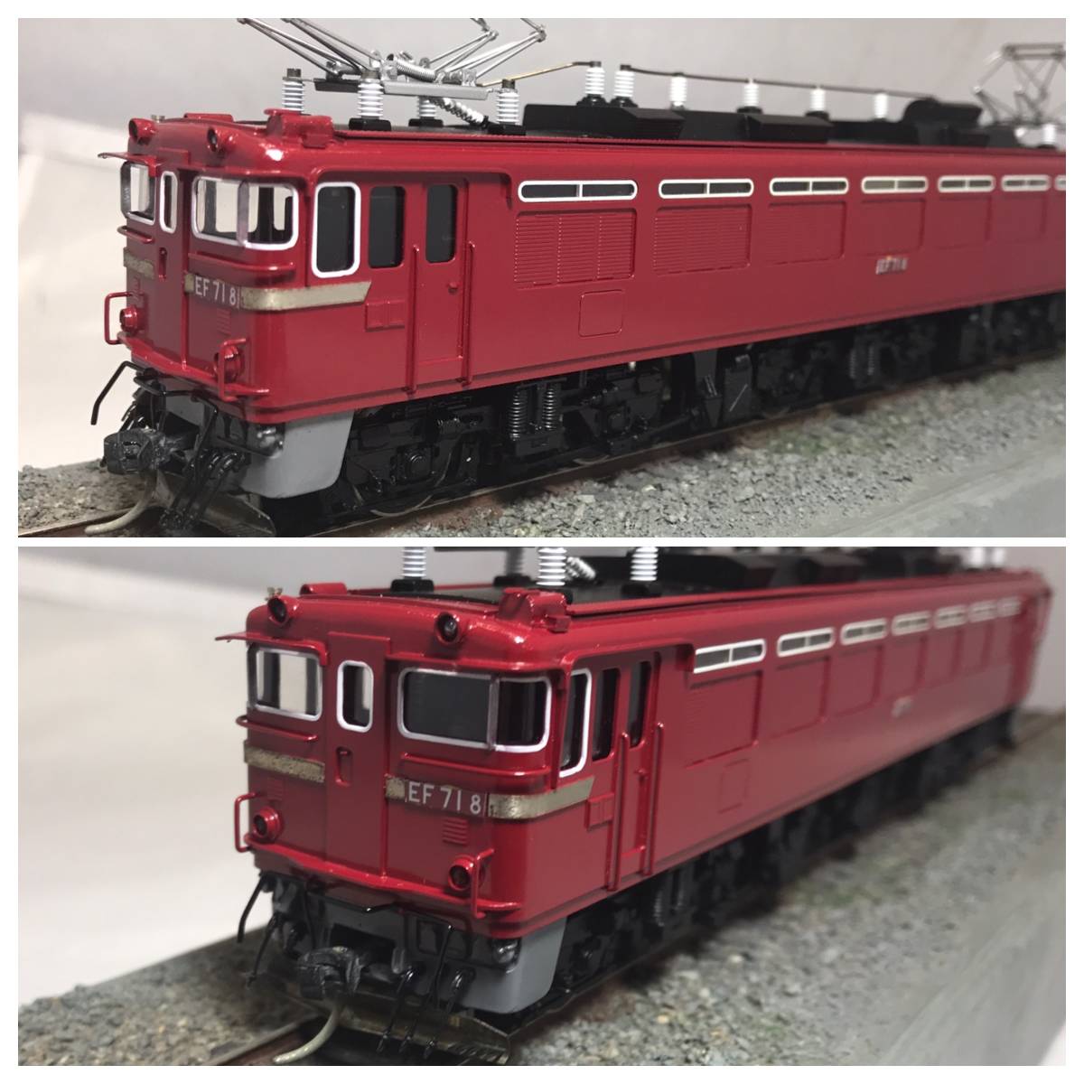 EF71 8号機 京都模型製作 天賞堂1977年発売キットベース １/80 16.5mm　完成品_画像4