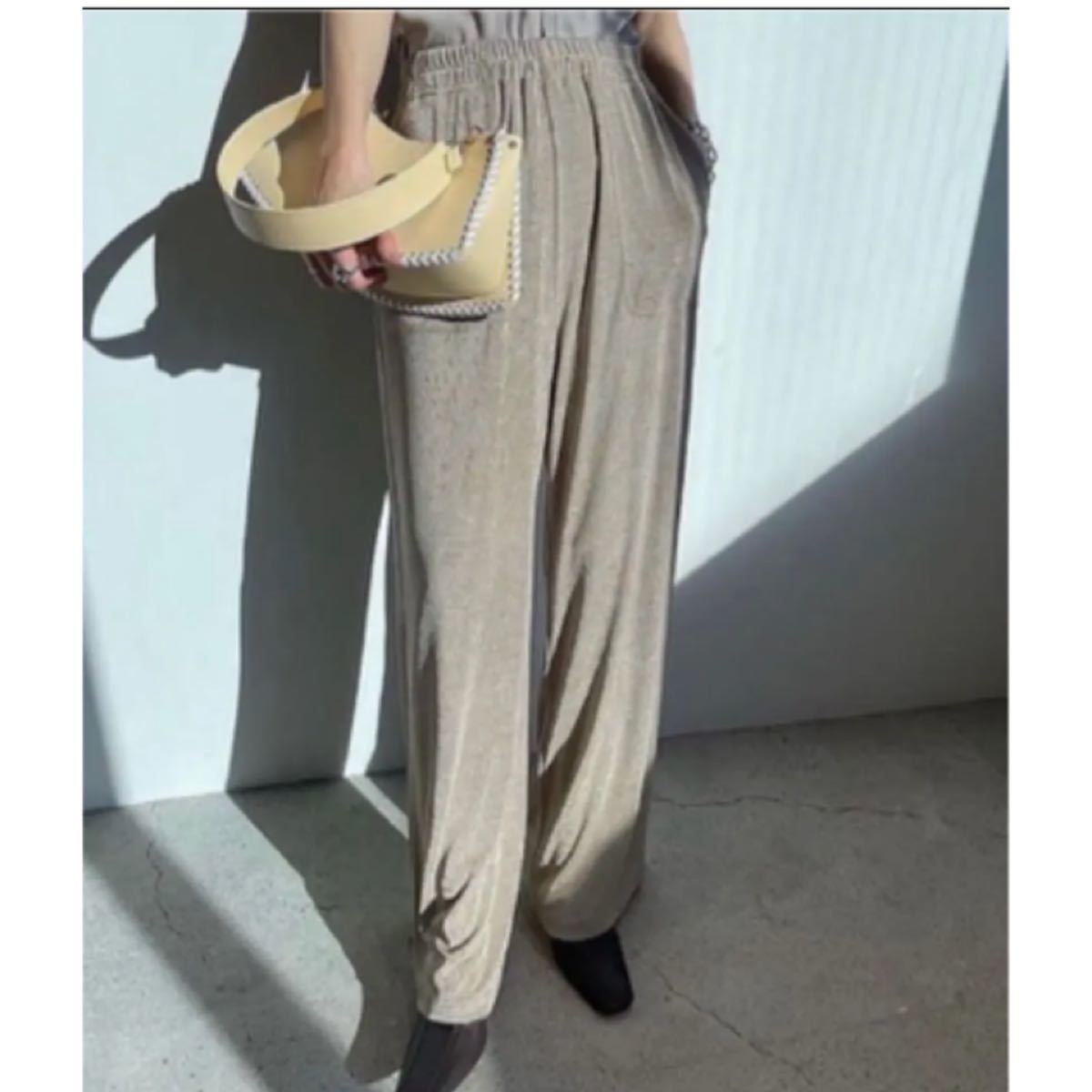 CLANE BRIGHT JERSEY PANTS テロパン ベージュ|Yahoo!フリマ CLANE BRIGHT JERSEY PANTS テロパン ベージュ|Yahoo!フリマ