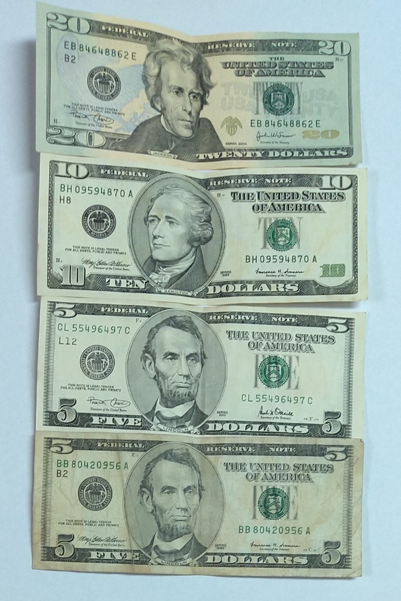 アメリカ旧札40ドル 20ドル 10ドル2枚 ピン札 未使用 40ドル 米ドル紙幣 アメリカドル|Yahoo!フリマ(旧PayPayフリマ)