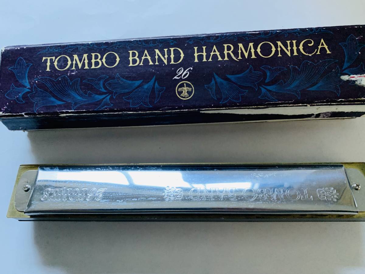 TOMBO BAND HARMONICA 26 стрекоза губная гармоника < б/у >