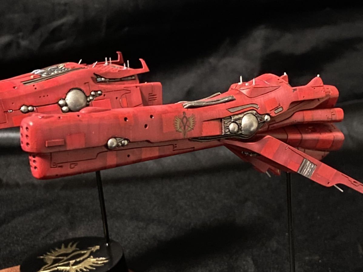 訳あり 銀河英雄伝説 帝国高速戦艦 銀河帝国軍 アルバクリエイツ 1/5000 完成品