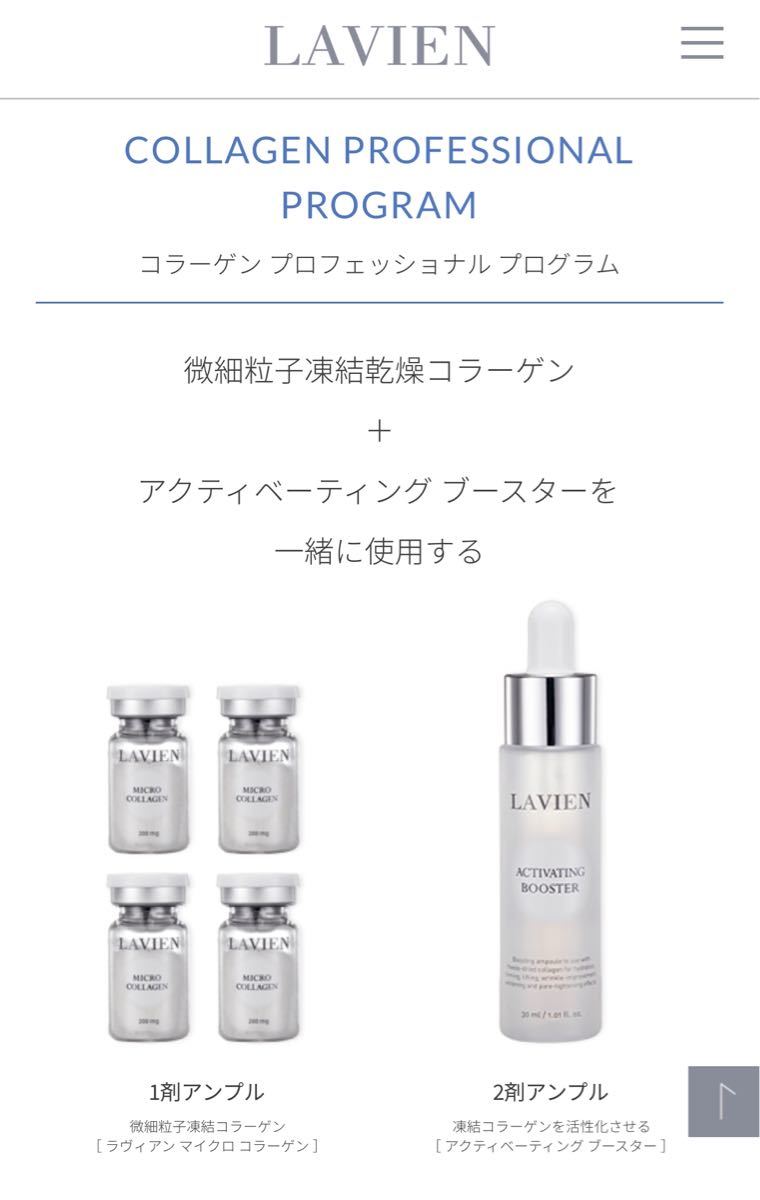 あすつく】 LAVIEN ラヴィアンコラーゲンプロフェッショナルプログラム