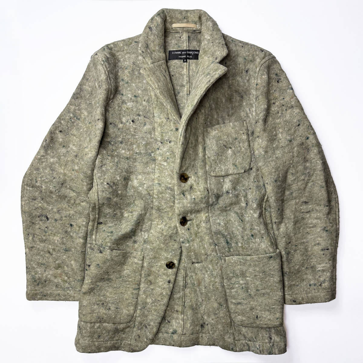 Yahoo!オークション - 95AW フェルト ジャケット 縮絨 Yahoo!オークション - 95AW フェルト ジャケット 縮絨
