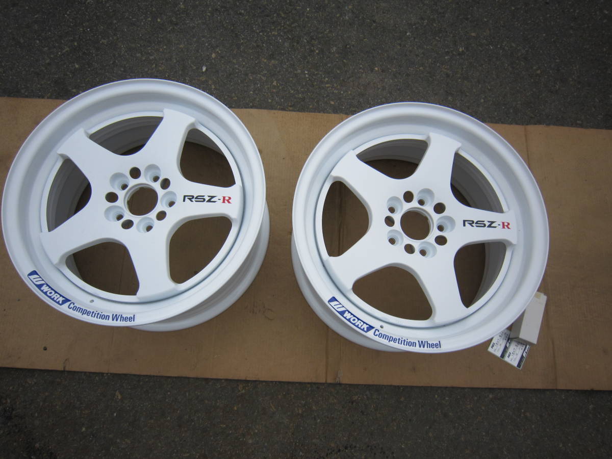 倉庫整理品 新品 WORK RSZ.R 2本 16X7,5J PCD100 5穴 Off46 minnade