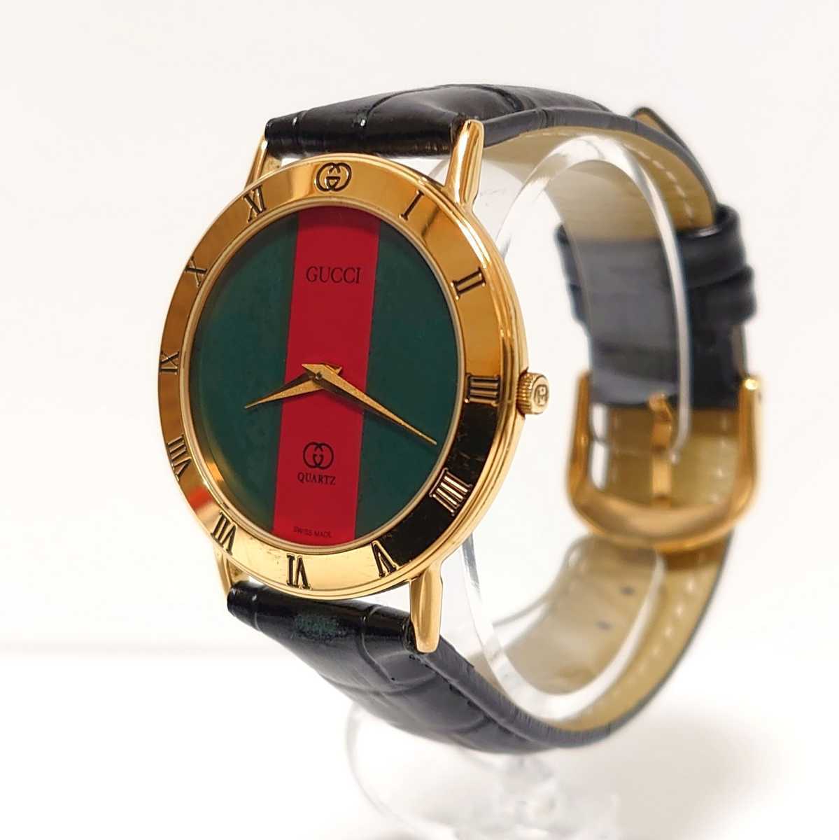 GUCCI ヴィンテージ 腕時計 スイス製 美品 yousertelecom.com.br