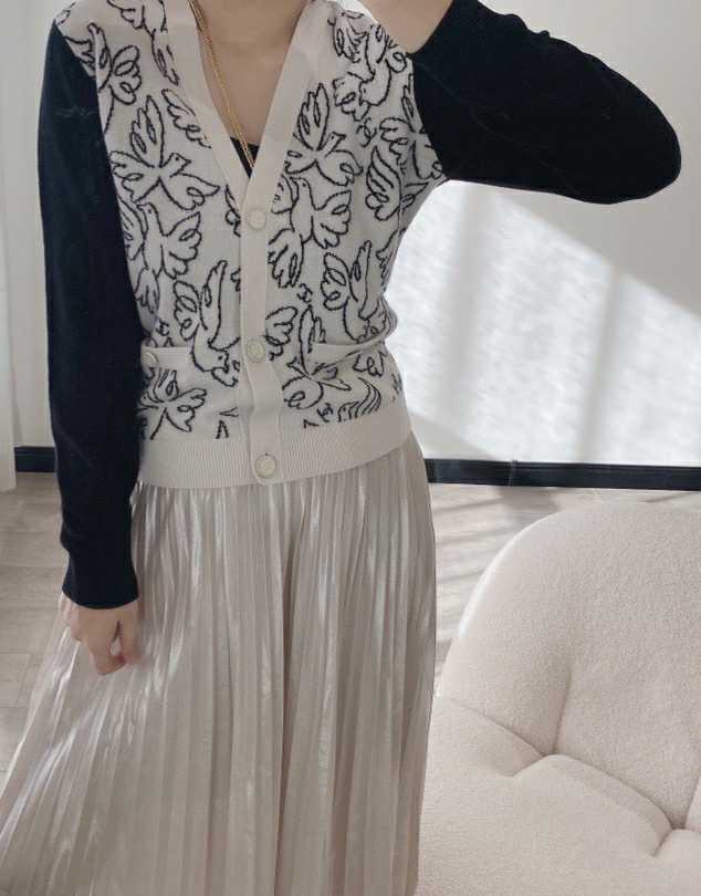 Chanel シャネル 長袖 ニットカーディガン サイズ38 未使用 ic.sch.id