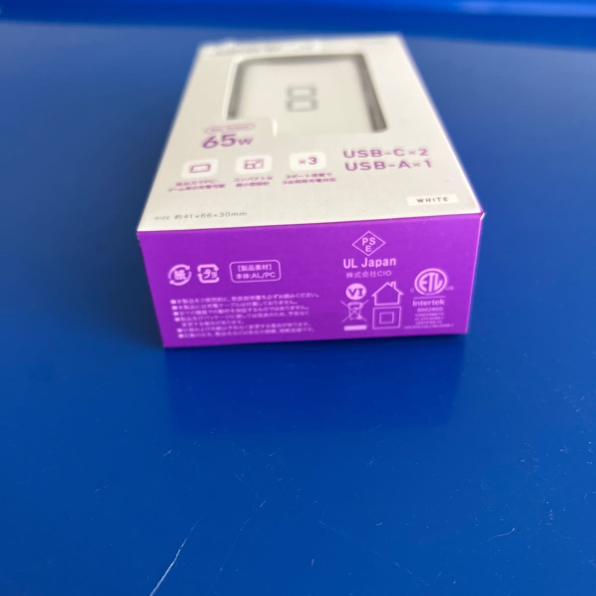 【未開封】CIO LilNob GaN 65W 充電器 ホワイト