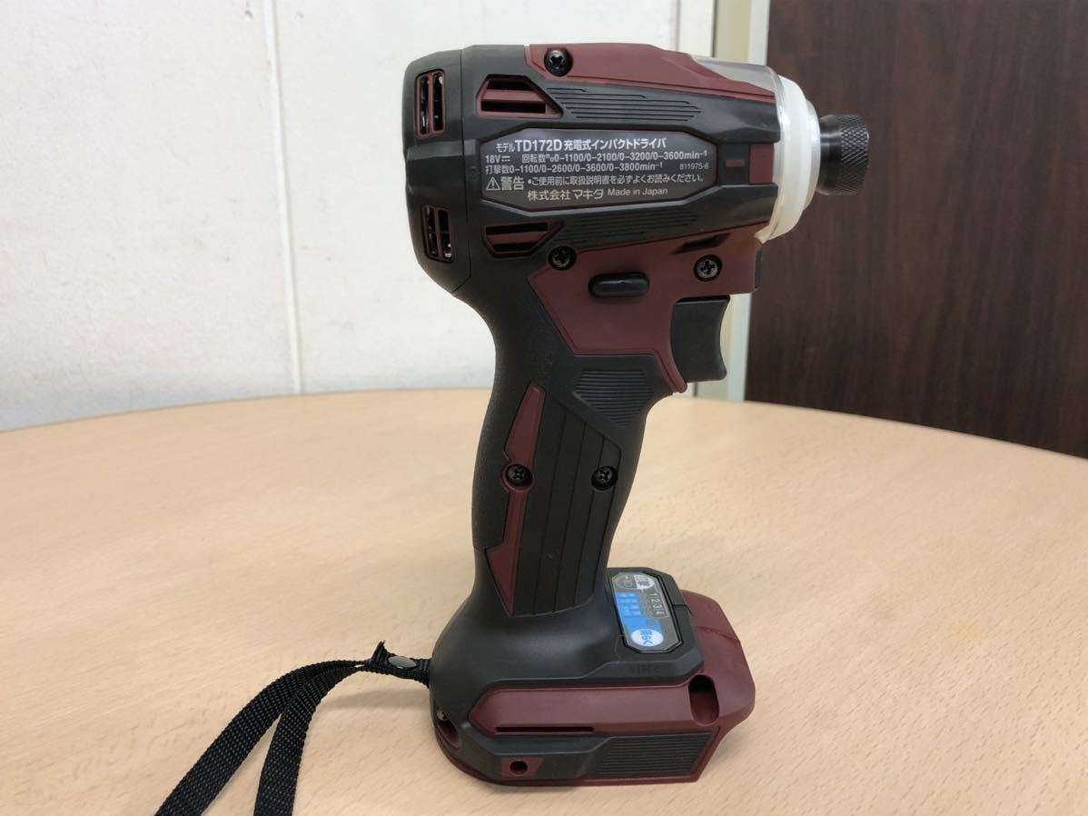 新品・未開封 ☆新品!マキタ18V充電式インパクトドライバー TD172DZAR