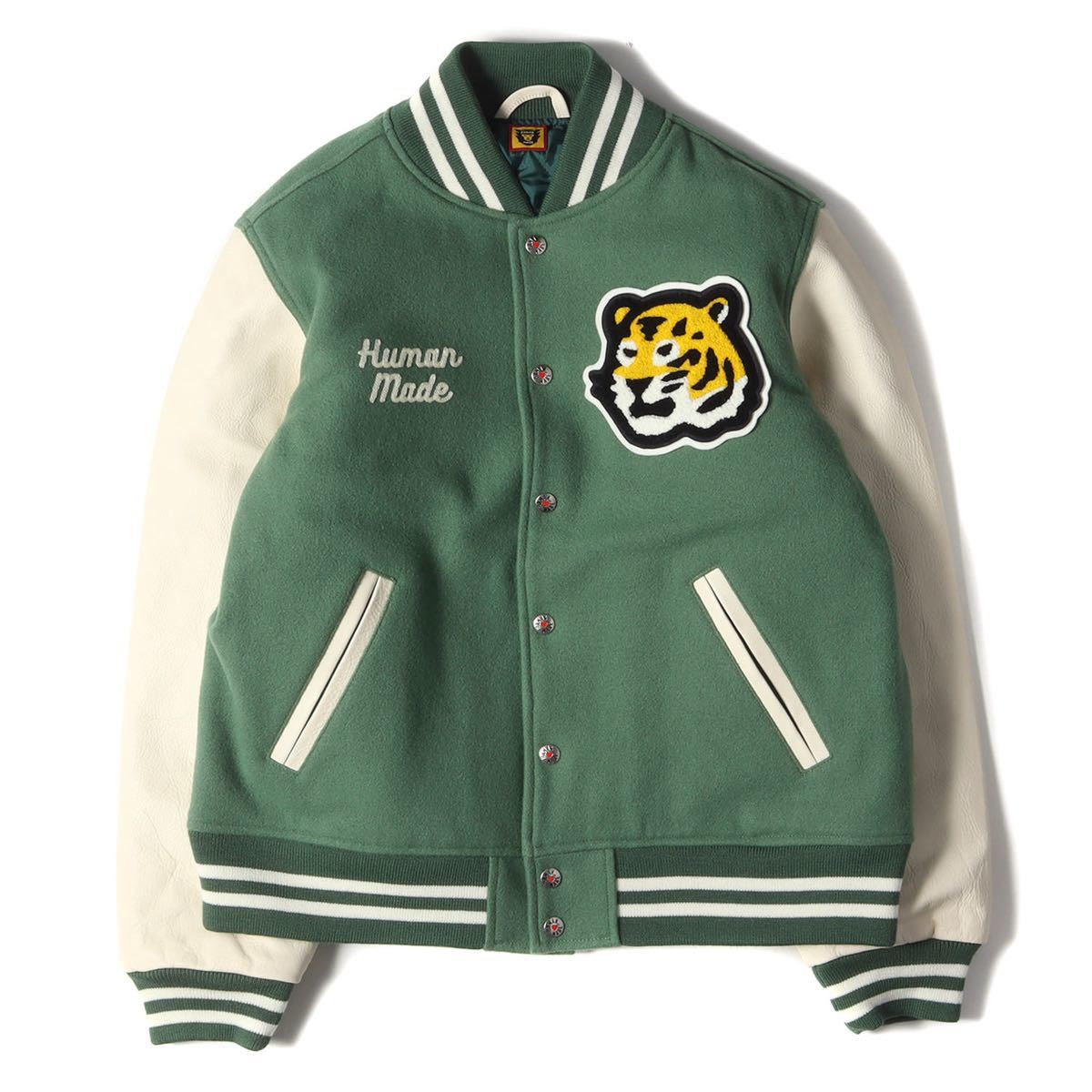 HUMAN MADE WOOL VARSITY バーシティ スタジャン-