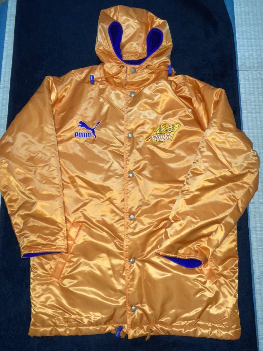 清水エスパルス プーマ ベンチコート 160 旧ロゴ(即決 ゆう 清水エスパルス プーマ ベンチコート 160 旧ロゴ(即決 ゆう