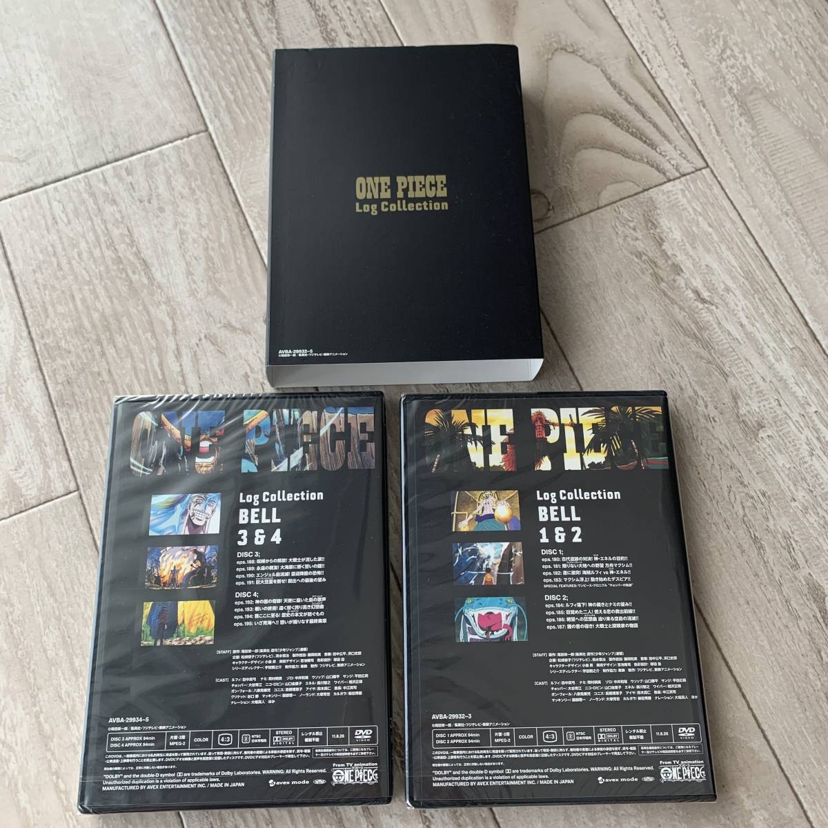 ONE PIECE Log Collection BELL :未使用DVD