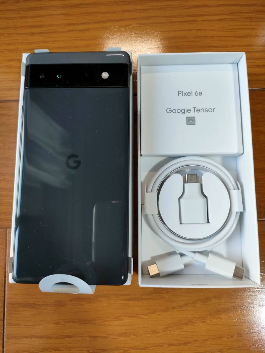永遠の定番 Google Pixel 6a Charcoal 128 GB 黒 グレー econet.bi