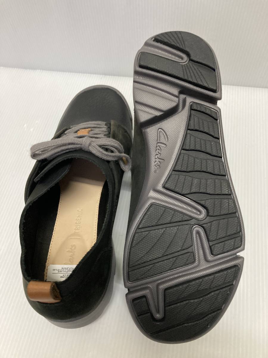 *. bargain! Clarks casual shoes TriBella 26128213 black combination leather UK4 1/2 ( approximately 23.5.) cushioning properties . good .....