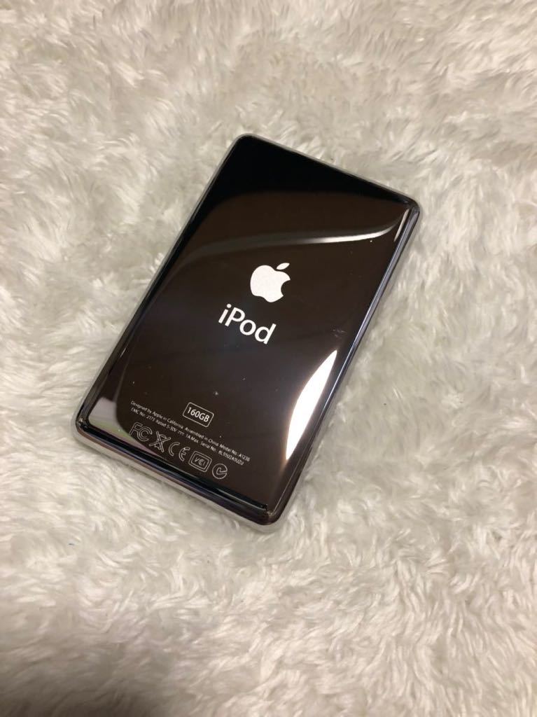 Apple iPod classic 第6.5世代 160GBから512GB 赤 レッド カスタム 改造 MC297JかMC293J