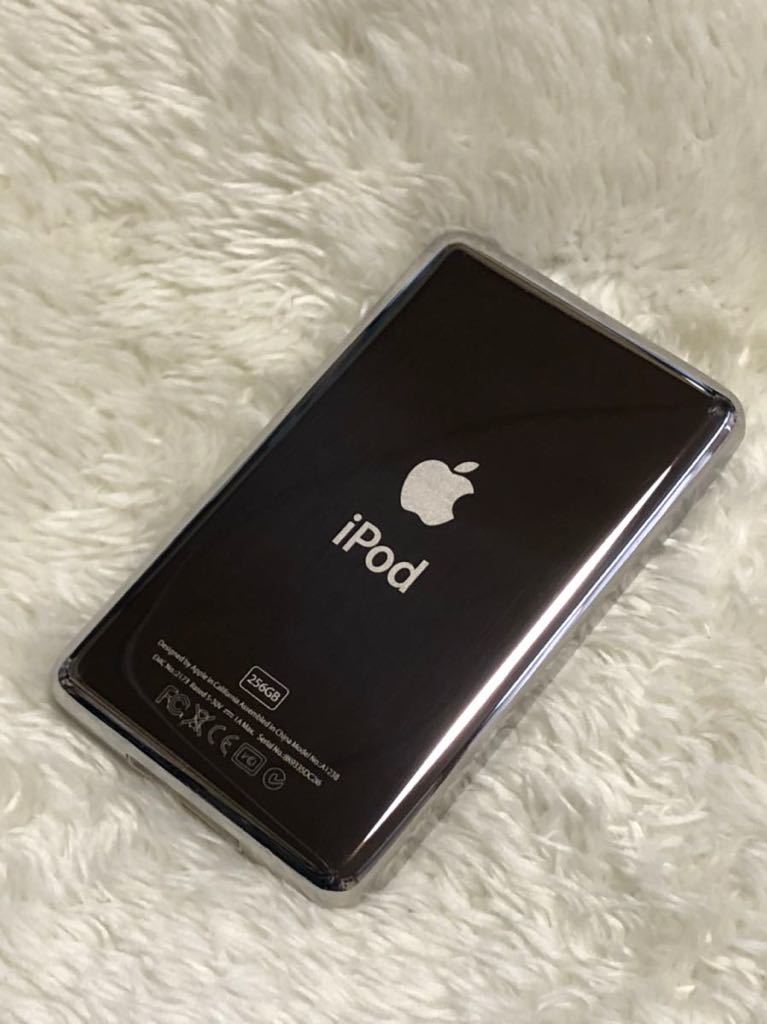 希少Apple iPod classic 第6.5世代 160GBから256GB 緑 グリーン カスタム　改造 MC297JかMC293J_画像2