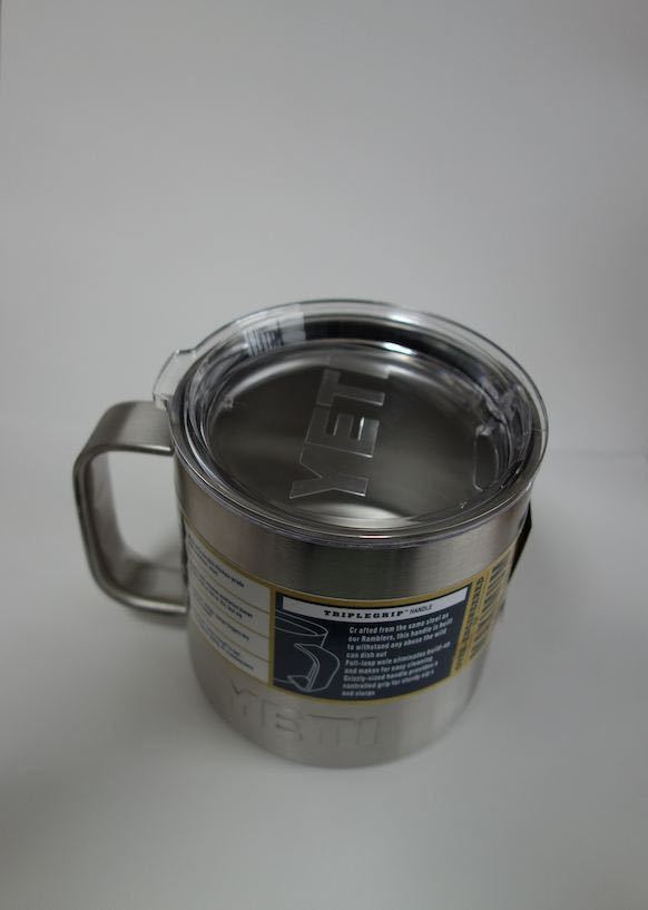 YETI イエティ 14オンス マグカップ ランブラー RAMBLER 14oz MUG アウトドア キャンプ 定番 コップ タンブラー (SILVER COLOR).._画像2