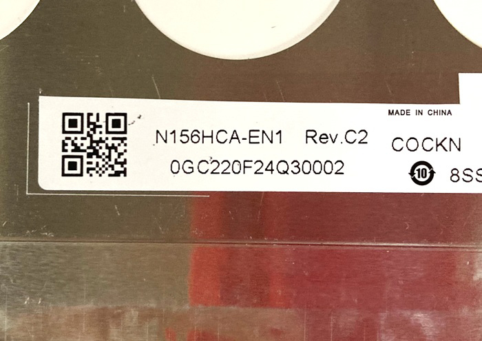 N156HCA-EN1 N156HCE-EN1/EN2 NV156FHMN61/N67/N69 B156HAN02.0/1/2 72% NTSC non lustre 