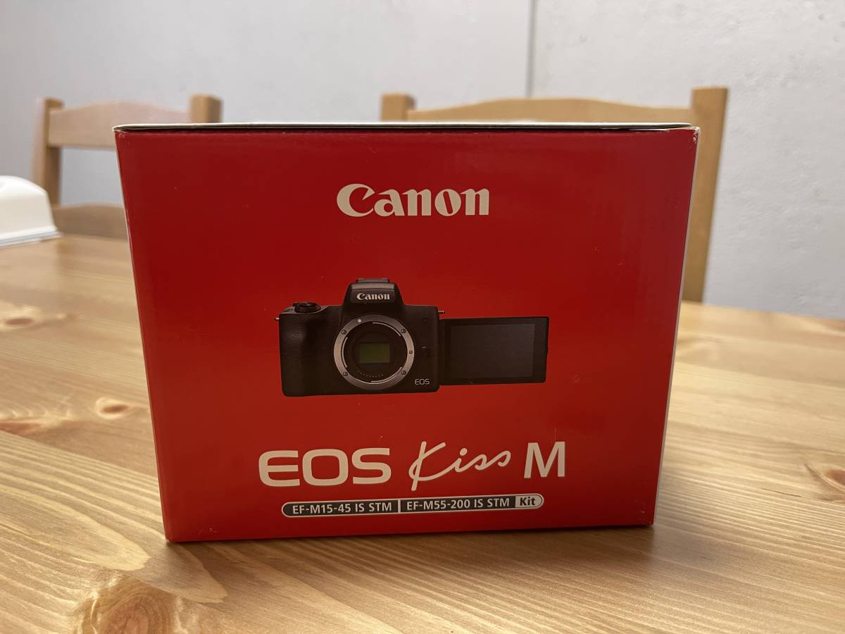 ヤフオク! - 1円から〜 展示品未使用 Canon EOS Kiss M EF-M1