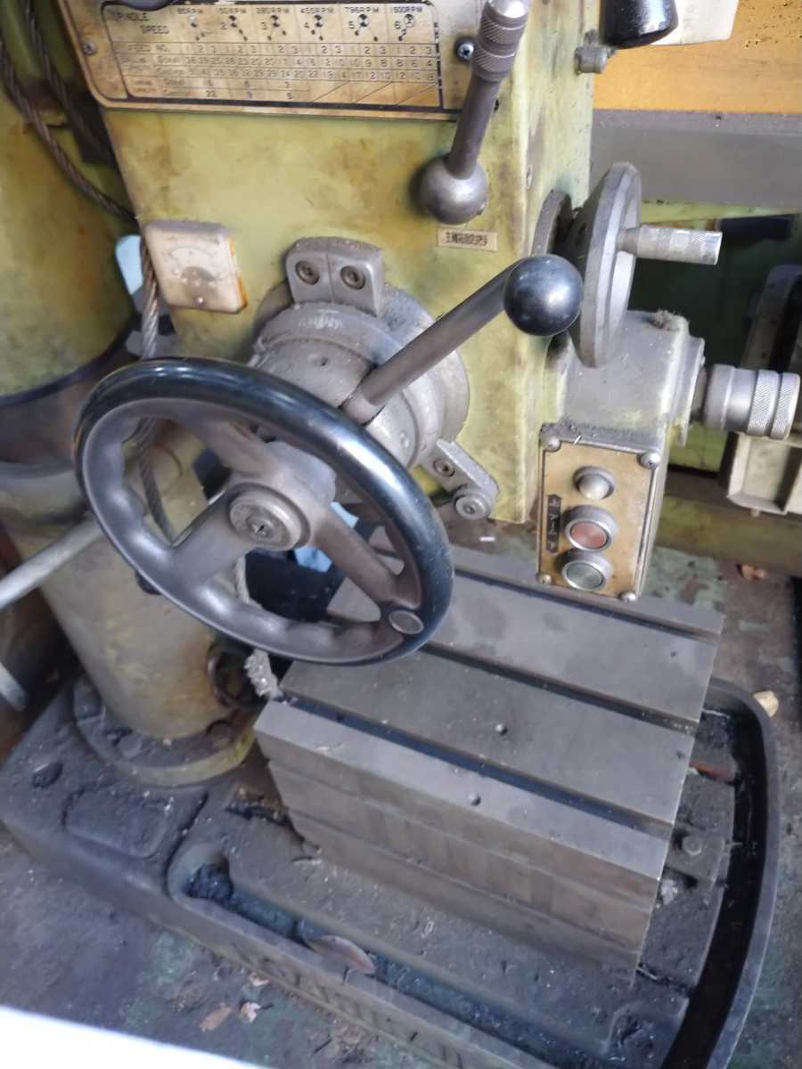 東亜機械ラジアルボール盤工作機械TRD-600C清掃中動作確認保証 東亜機械ラジアルボール盤工作機械TRD-600C清掃中動作確認保証
