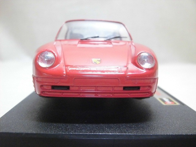 ★burago ブラーゴ ポルシェ959 TURBO 1／25スケール イタリア製★ E693 ミニカー_画像2