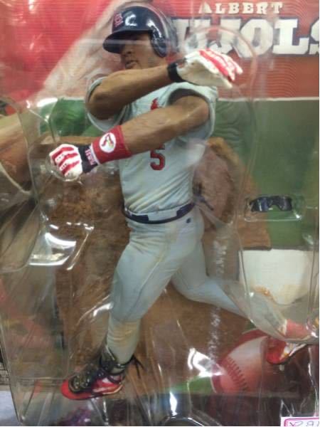 MLB* figure * Albert p hole s* unopened * car jinarus* Blister aged deterioration equipped 