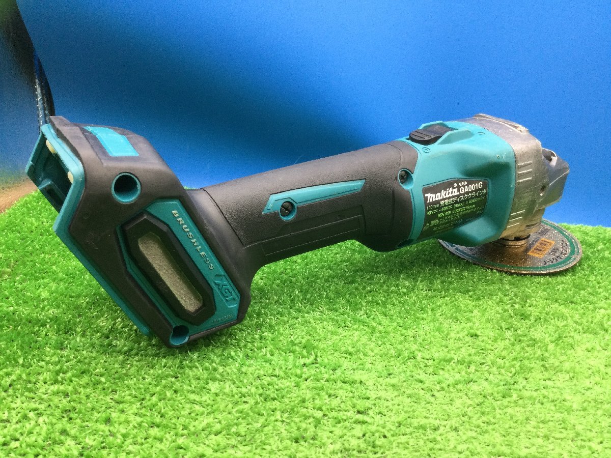 領収書発行可】☆Makita/マキタ 40Vmax100mmディスクグラインダ