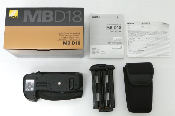 極美品｜ニコン MB-D18 マルチパワーバッテリーパック γN453-2D4