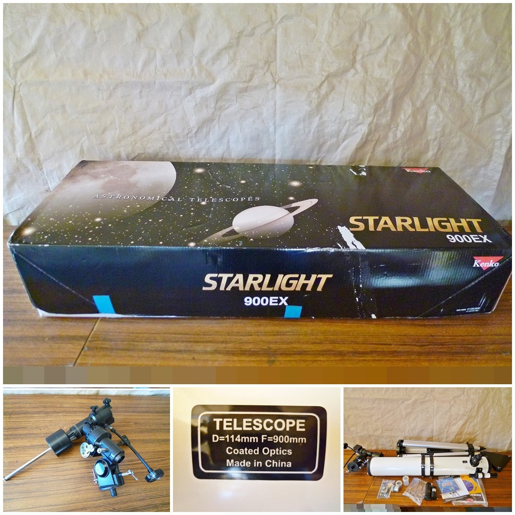 天体望遠鏡 Kenko STARLIGHT 900EX www.harekpalnews.com