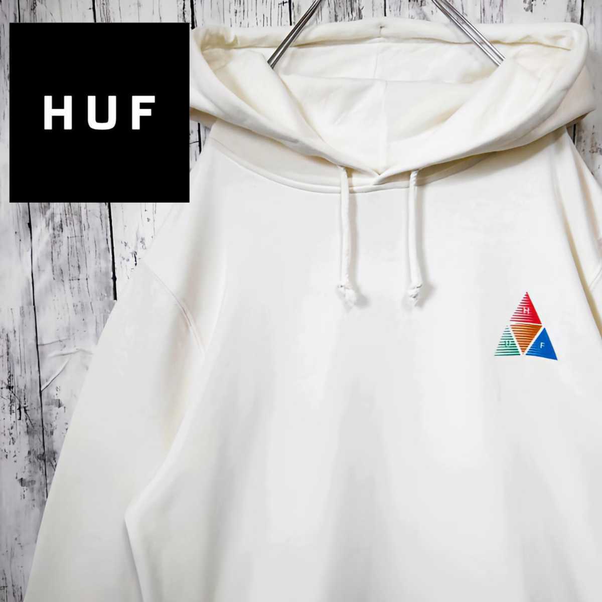 無料配達 《HUF(ハフ)》トリプルトライアングルロゴ プルオーバー