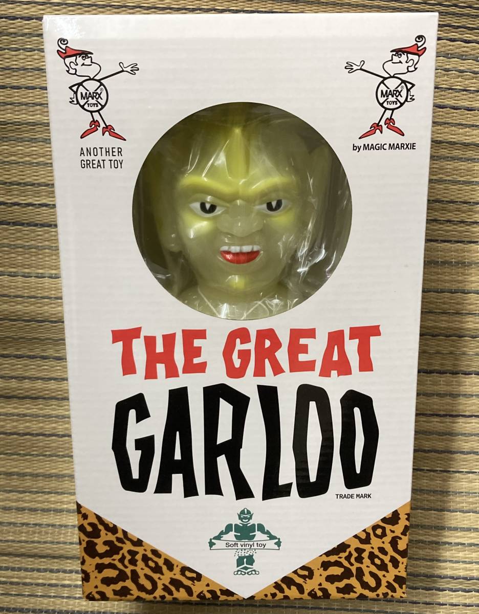 HEADLOCKSTUDIO x JUSTINISHMAEL THE GREAT GARLOO Little Chop Design Soft vinyl toy ヘッドロックスタジオ 蓄光 G.I.D_画像1