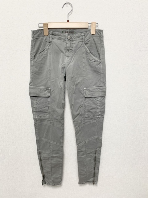 J BRAND HOULIHAN ローライズ　スキニーカーゴパンツ　グレー　25サイズ_画像1