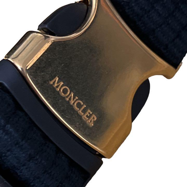極美品MONCLERモンクレール ボディバッグ ウエストポーチ ブラック