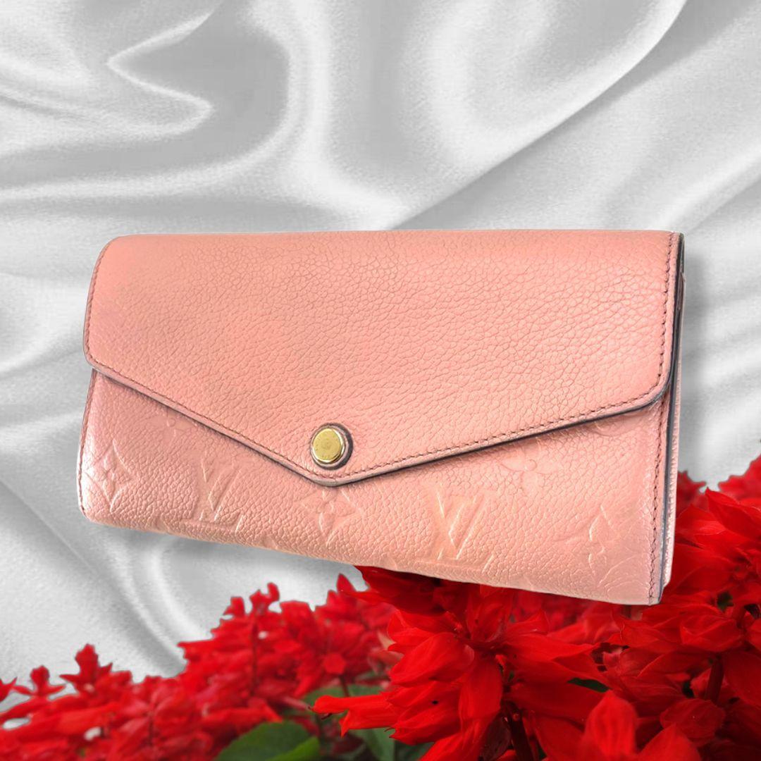 W49 LOUIS VUITTON ルイヴィトン モノグラム ポルトフォイユサラ アン