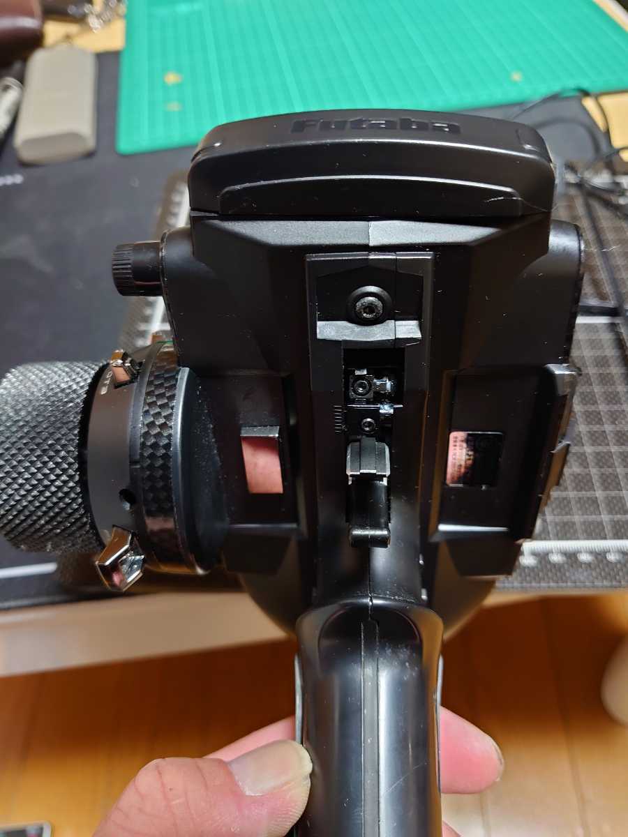 双葉 フタバ FUTABA 7PXR 送信機 テールスライダーアルミハンドル