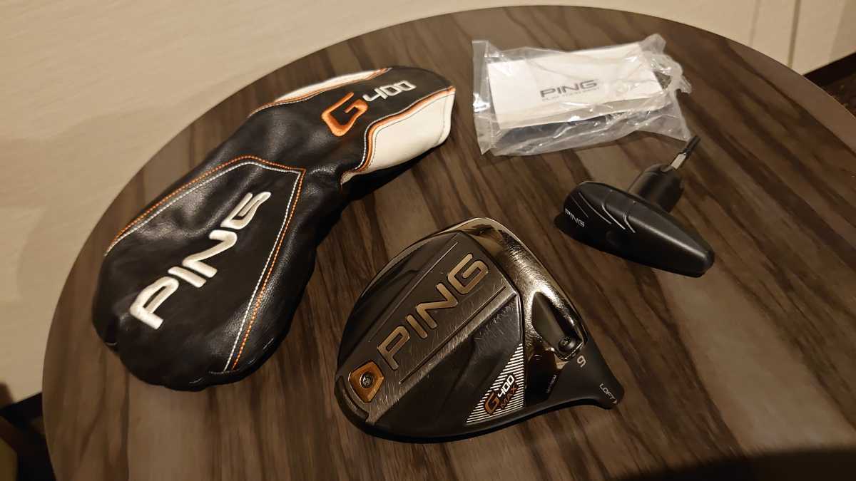 美品 ピン G400 MAX 9度 PING ワンオーナー ヘッドカバー付 レンチ付