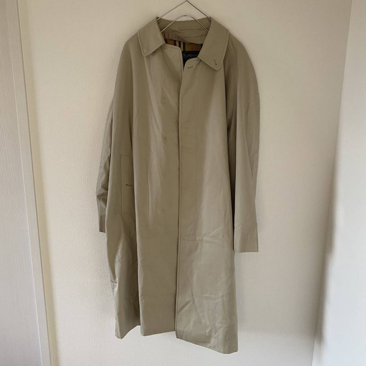 Burberry'sバーバリーズステンカラートレンチコート長袖ノバチェック