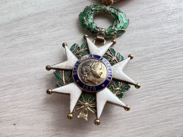 フランス 勲章 REPUBLIQUE FRANCAISE 1870 フランス レジオン ド