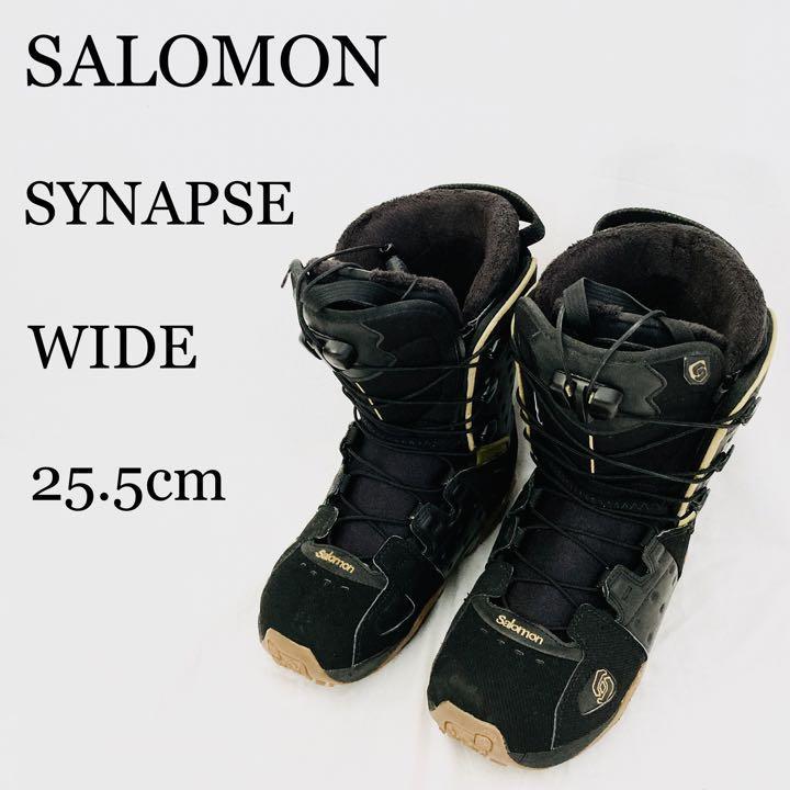 良品】サロモン SALOMON シナプス ワイド 25.5cm SYNAPS WIDE