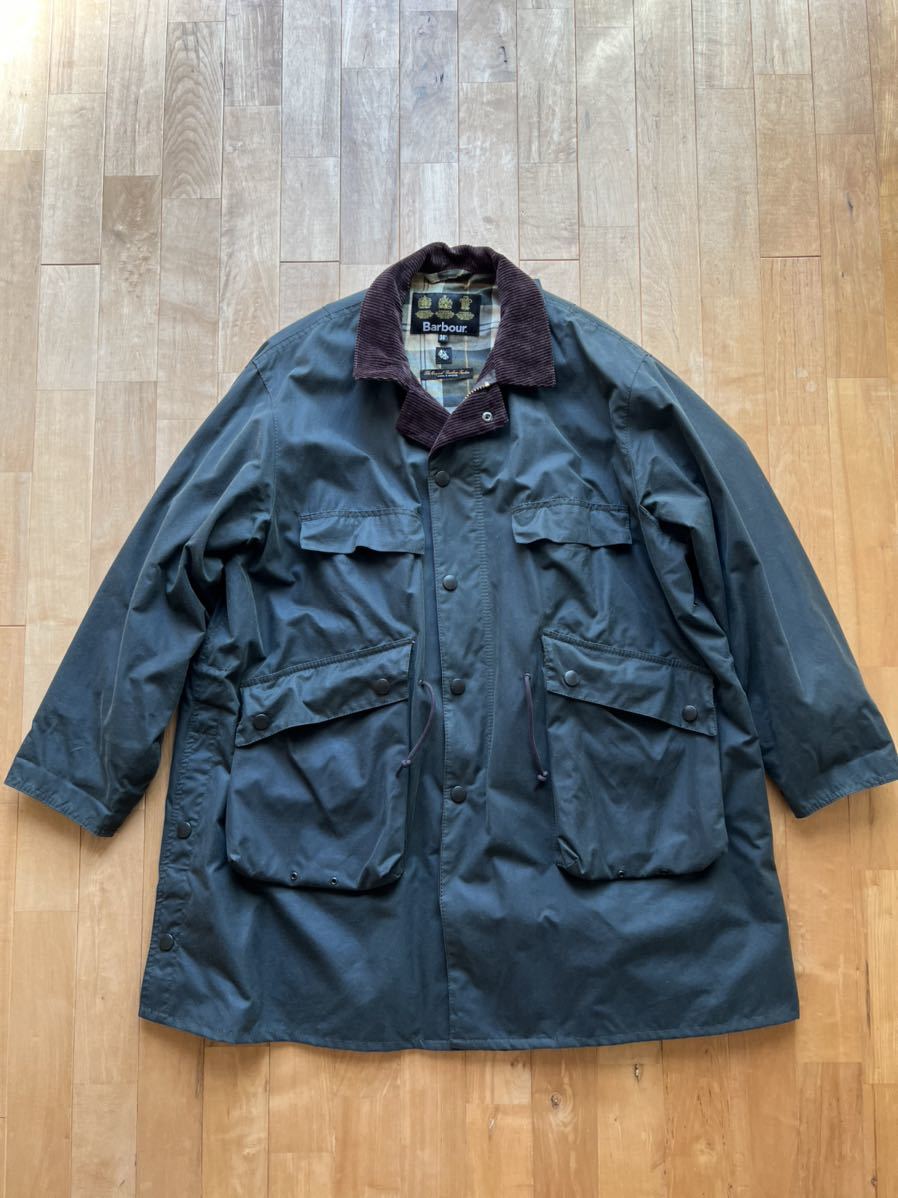 KAPTAIN SUNSHINE × Barbour キャプテンサンシャイン ×バブアー Stand Collar Traveller Coatスタンドカラートラベラーコー36 SAGEセージ_画像2