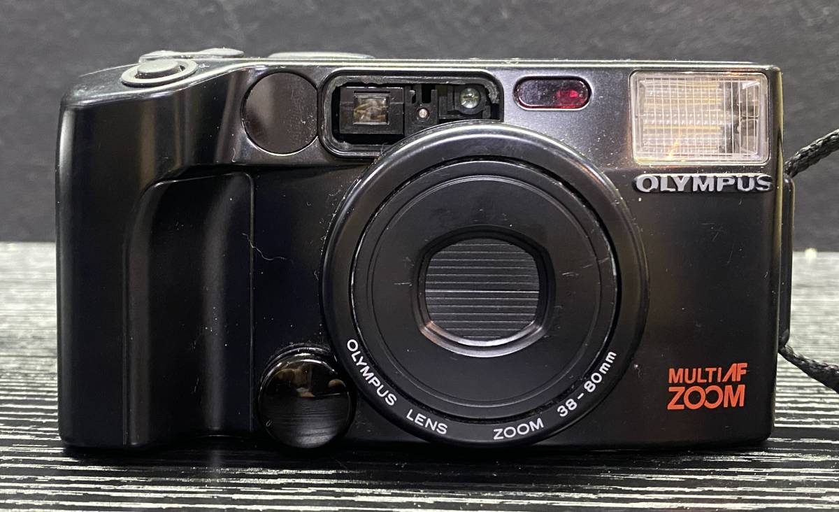 OLYMPUS IZM200 QUARTZDATE MULTI AF ZOOM オリンパス + LENS ZOOM 38-80mm コンパクト フィルムカメラ #1287_画像2