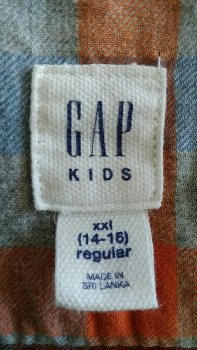 GAP KIDS　長袖シャツ　150～164cm