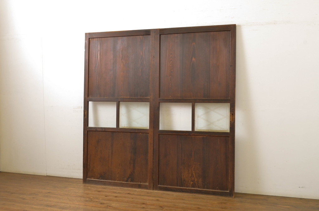新品 】 R-064054 アンティーク建具 落ち着いた和の空間を演出する