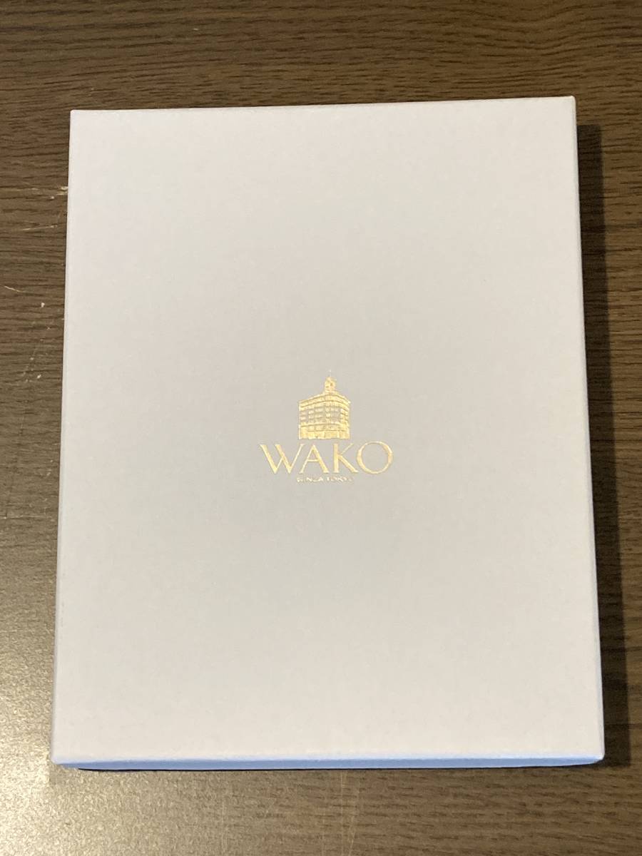 未使用】銀座 和光 WAKO フォトフレーム 写真立て 革 レザー 未使用】銀座 和光 WAKO フォトフレーム 写真立て 革 レザー