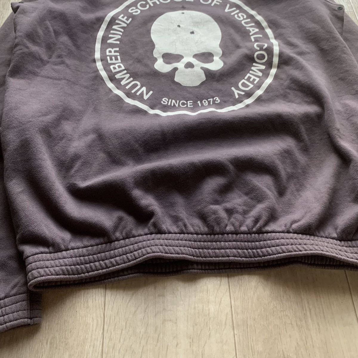 Number (n)ine time skull sweat takahiro miyashita collection Number (n)ine time skull sweat takahiro miyashita collection