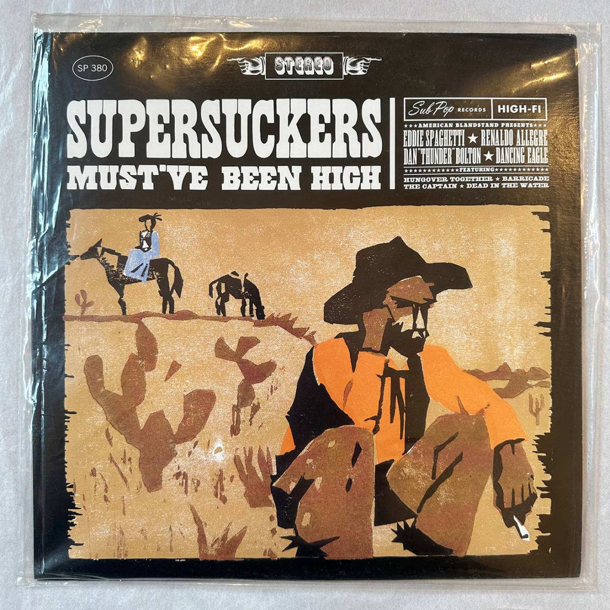 ■1997年 US盤 オリジナル 新品 SUPERSUCKERS - Must've Been High 12”LP SP 380 SUB POP NIRVANA_画像1