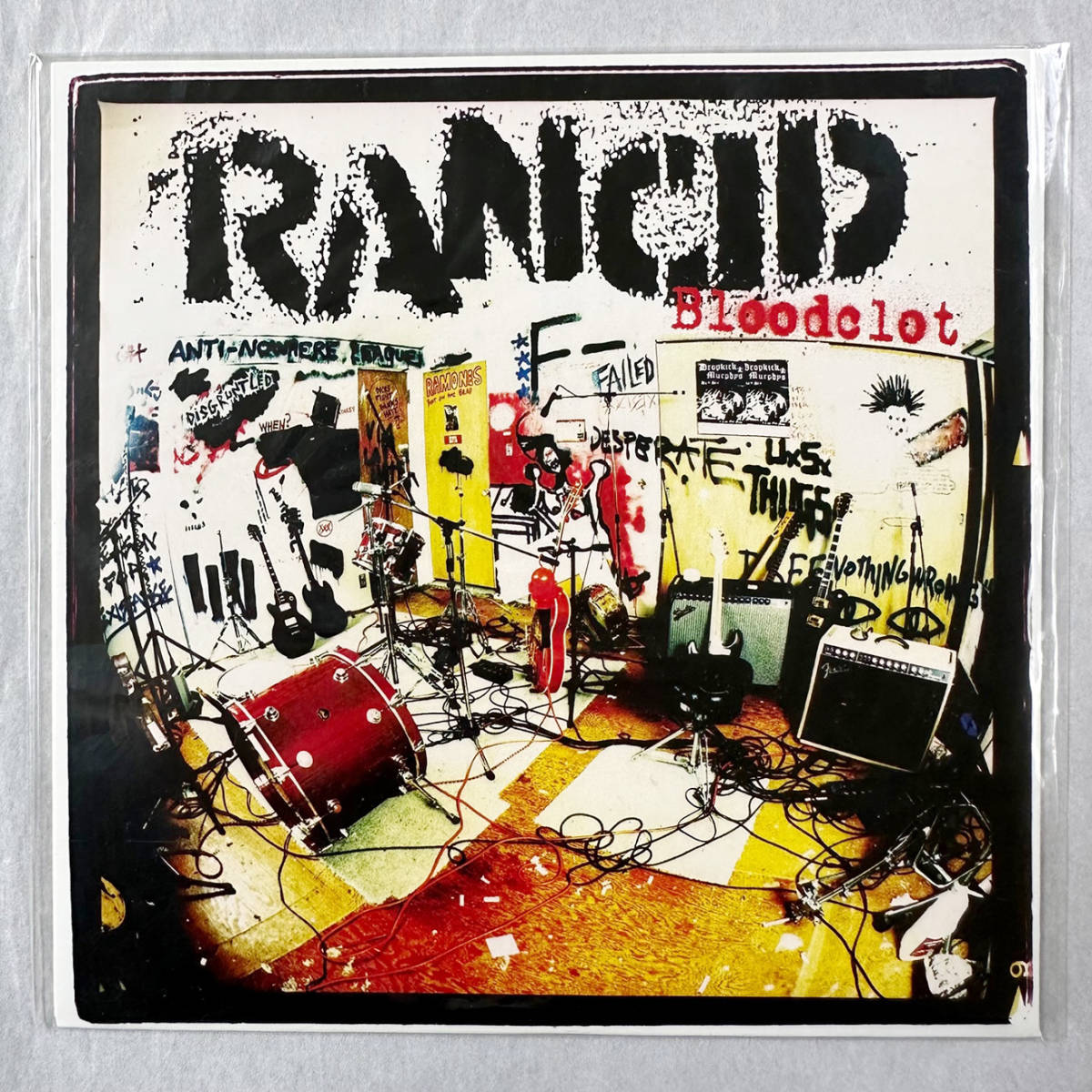 ■1998年 Europe盤 オリジナル 新品 RANCID - Bloodclot 7”EP 1005-7 Epitaph_画像1