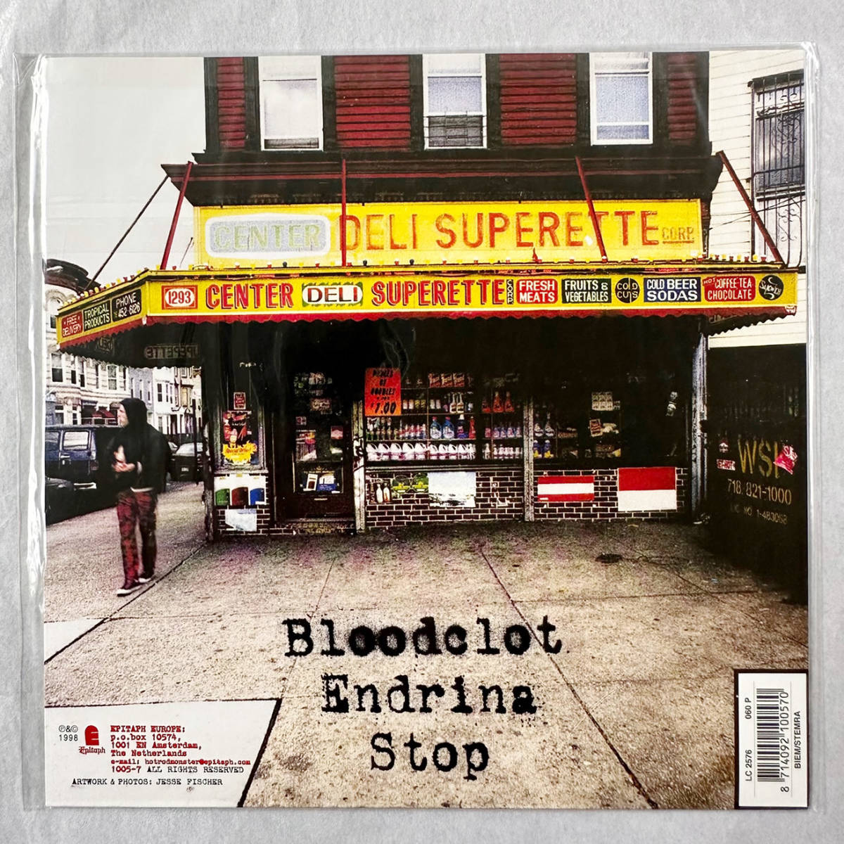 ■1998年 Europe盤 オリジナル 新品 RANCID - Bloodclot 7”EP 1005-7 Epitaph_画像2