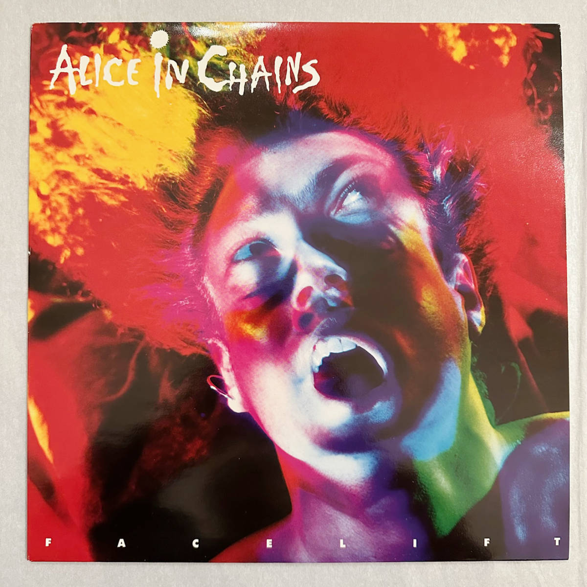 ■1990年 Europe盤 オリジナル ALICE IN CHAINS - Facelift 12”LP 467201 1 Columbia デビュー・アルバム / ミント・コンディション_画像1