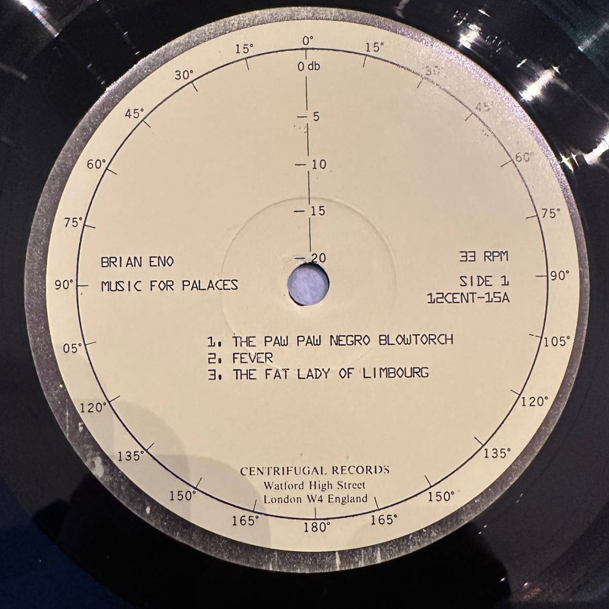 ■1979年 US盤 レア！Brian Eno - Floating In Sequence 12”LP IMP 1-30 The Impossible Records_画像3