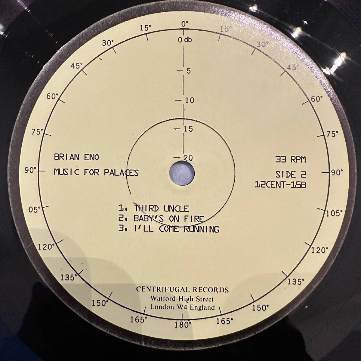 ■1979年 US盤 レア！Brian Eno - Floating In Sequence 12”LP IMP 1-30 The Impossible Records_画像4